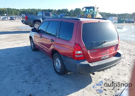 2004 Subaru Forester 2.5Xs из США, поврежденный, VIN JF1SG656X4H749311
